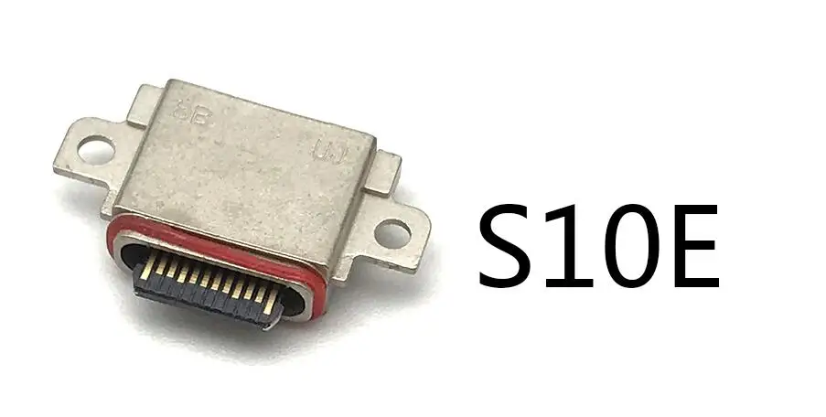 50PCS Micro USB Jungtis Įkrovimo lizdas Jack Plug Samsung Galaxy S10 S10 Plius S10e 10 Pastaba S20 S20 Plius