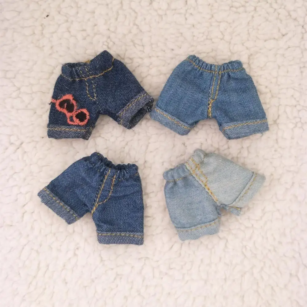 Ob11 kūdikių drabužiai obitsu11 kelnės, džinsai, ilgi šortai atsitiktinis kelnės už TGS molio lėlė 1 / 12bjd drabužiai, Lėlės priedai