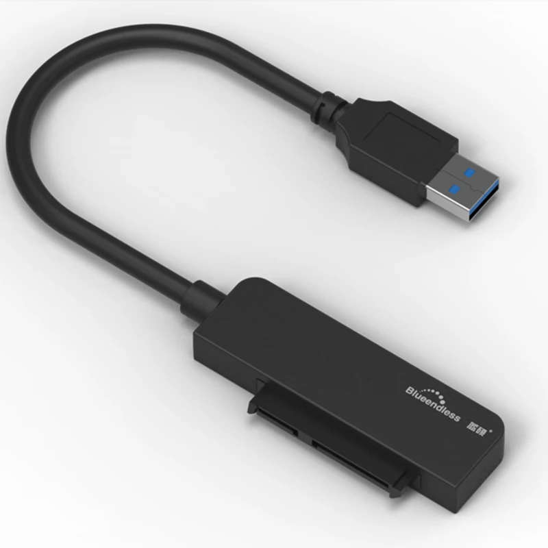 Blueendless USB SATA 3 Kabelis SATA į USB 3.0 Adapteris 6 Gb / s Paramos 2.5 Išorinį Kietąjį Diską HDD SSD SATA III Adapterio Kabelis