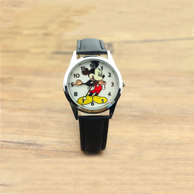 Disney Mickey Mouse Kvarcinis Laikrodis Animacinių filmų Berniukai Laikrodžiai Vaikams, Dovanos Mergaitėms, Laikrodis, Laikrodžiai, Vaikiški Laikrodžiai Kvarco Lydinio Paprasta