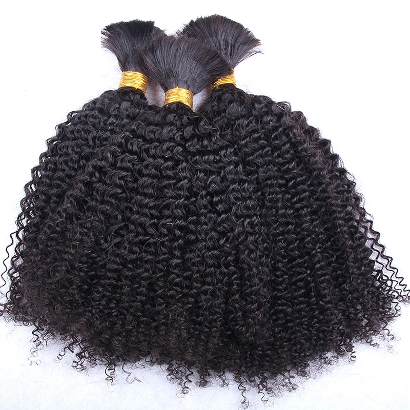 Mongolų Afro Keistą Garbanoti Plaukai 3 Ryšulius Kasytės, Plaukų Urmu Nr. Ataudų Ilgai Keistą Garbanotas Žmogaus Plaukų Ryšulių Remy Plaukų Priauginimas