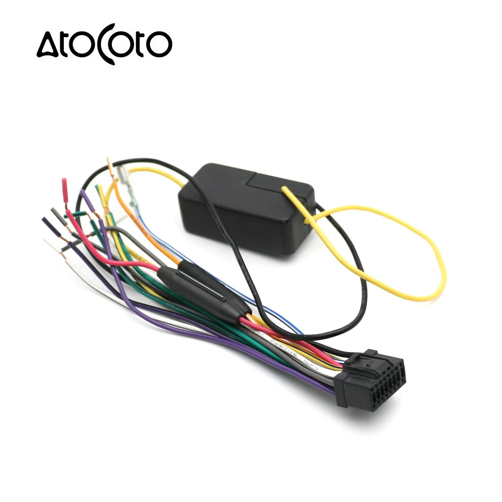 AtoCoto Automobilių Galios Stereo Radijo Laidą Pajungti su Saugiklis Kabelio Jungties Adapteris, skirtas Pioneer DEH-P8600MP P8450MP P860MP P960MP