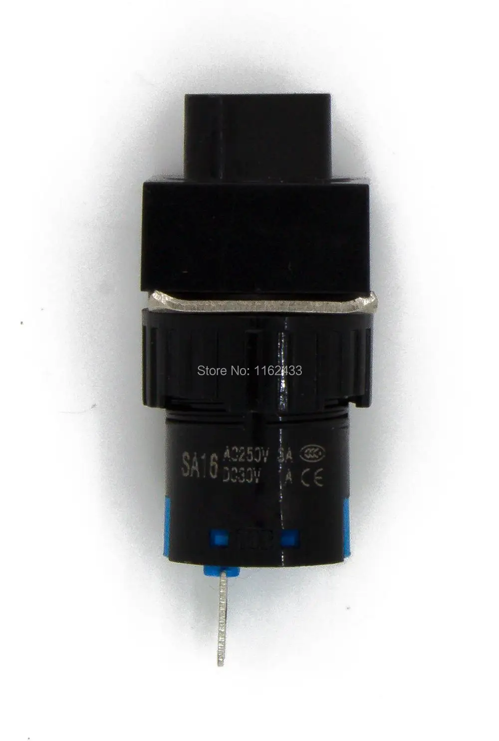 5vnt / daug SA16F-11X2 16mm savarankiškai lock ON - OFF aikštėje ruožtu mygtukas jungiklis toks mygtukas