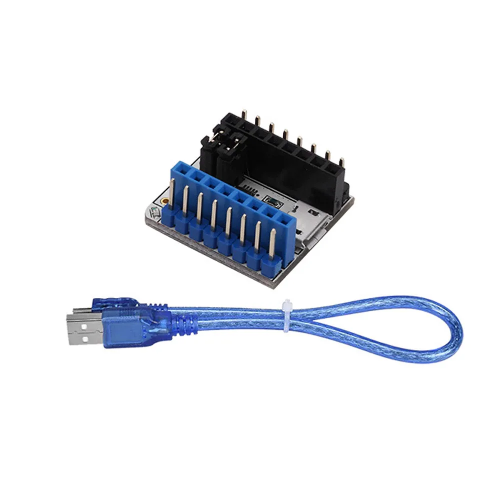 TMC2208 Testeris Modulis Valdiklio plokštės, USB į Serial Adapteris su USB Laidu 3D Spausdintuvas QJY99