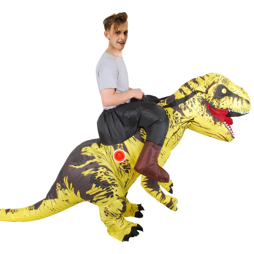 Naujos T-REX Pripučiami Dinozauro Kostiumo Suaugusiųjų Cosplay kostiumai Helovinas Kostiumas Moterims, Gyvūnų Cosplay Šalies Fantasia Disfraces