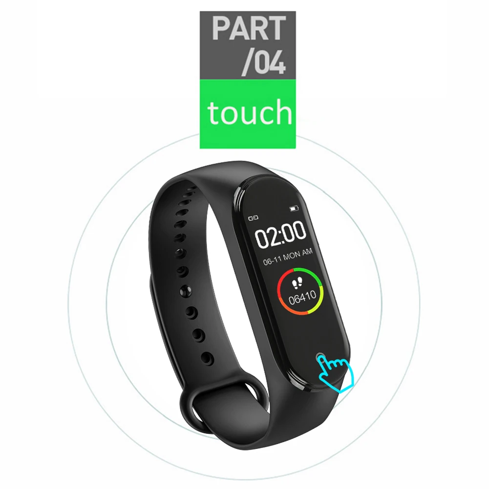 Smart Watch Band Pedometer Laikrodžių Apyrankės Smart Sveikatos Žiūrėti Fitneso Band Apyrankė Kraujo Spaudimas, Širdies Ritmo Monitorius Intervalai