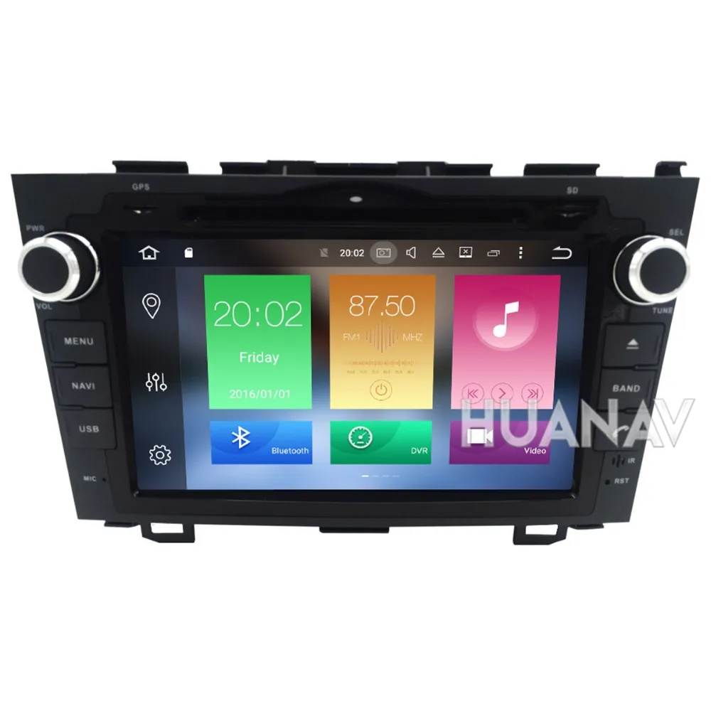 Automobilinis CD DVD Grotuvas GPS navigacija Honda CRV CR-V 2006-2011 multimidia 2 din radijas Android 8.1 4GB+32GB 8