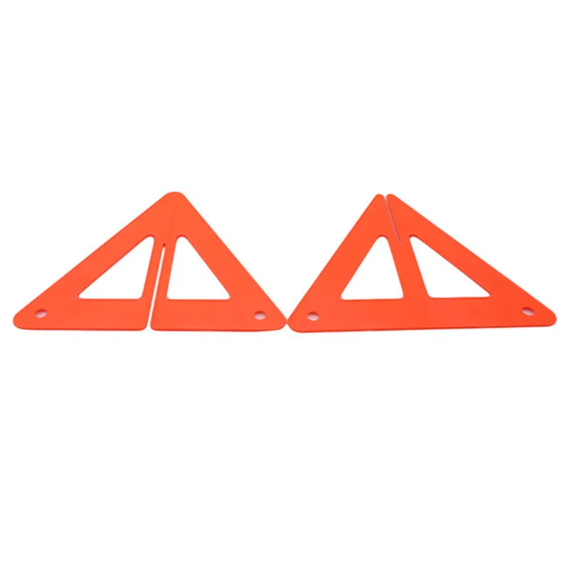 2vnt Automobilių Įspėjamasis Trikampis Avarinio Eismo Signalizacijos Atspindintis Saugos Stop Ženklas Kirtimo Nuimamas Veidrodėliai
