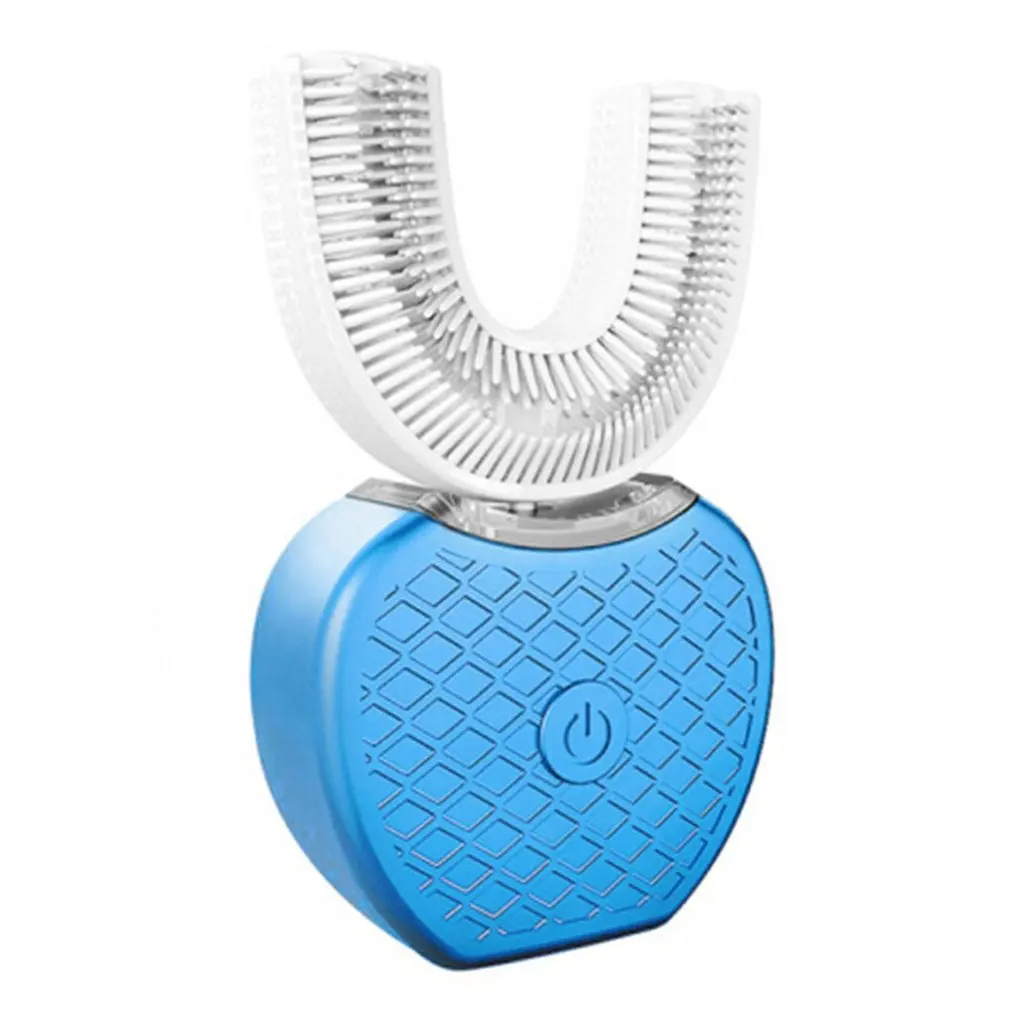 Lašas Laivas 360 Laipsnių Belaidis USB Įkrovimo Tingus, Automatinė Sonic Silikono Elektros dantų šepetėlį, Dantų Balinimas Valymo Priemonė, Šepečių