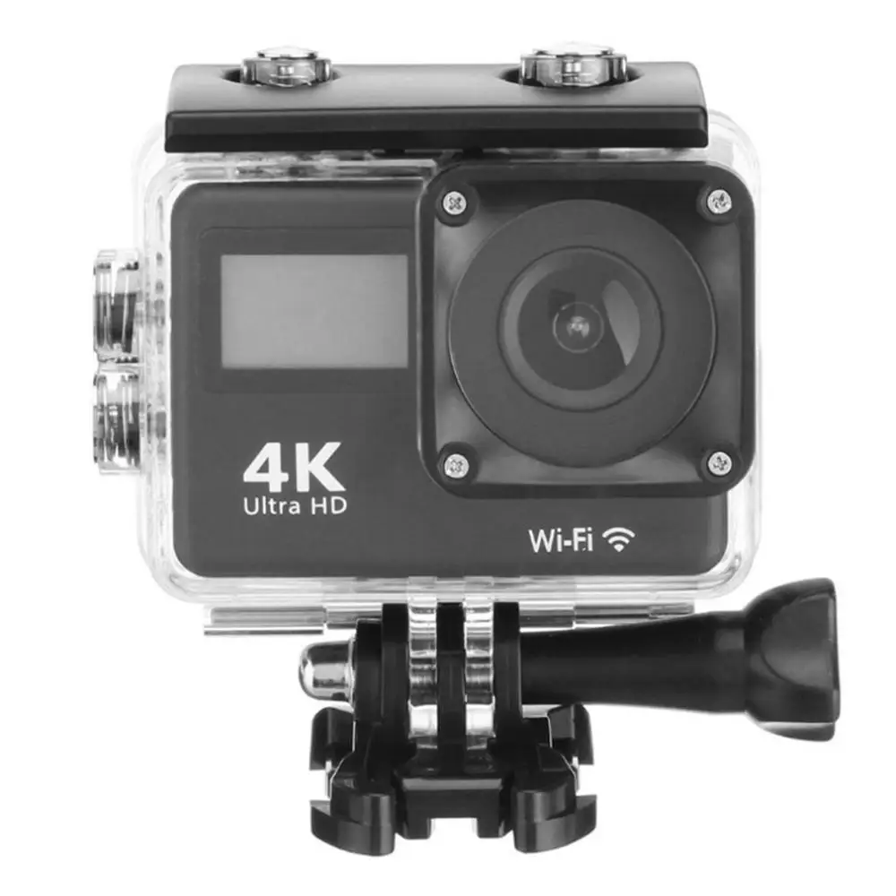 Sporto DV Kamera 4K Touch Screen Dual Dcreen Nuotolinio Valdymo Lauko Vandeniui Wifi kamera Nardymo Veiksmo Kameros