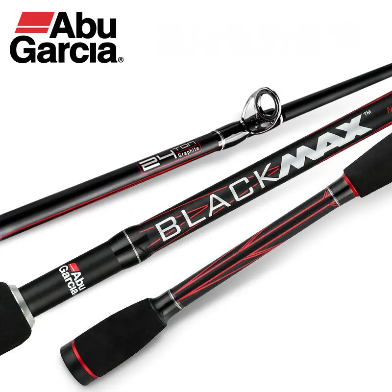 Originalus Abu Garcia Black Max BMAX Baitcasting Suvilioti meškere 1.98 m 2.13 m Galia Anglies Verpimo Žvejybos Cukranendrių