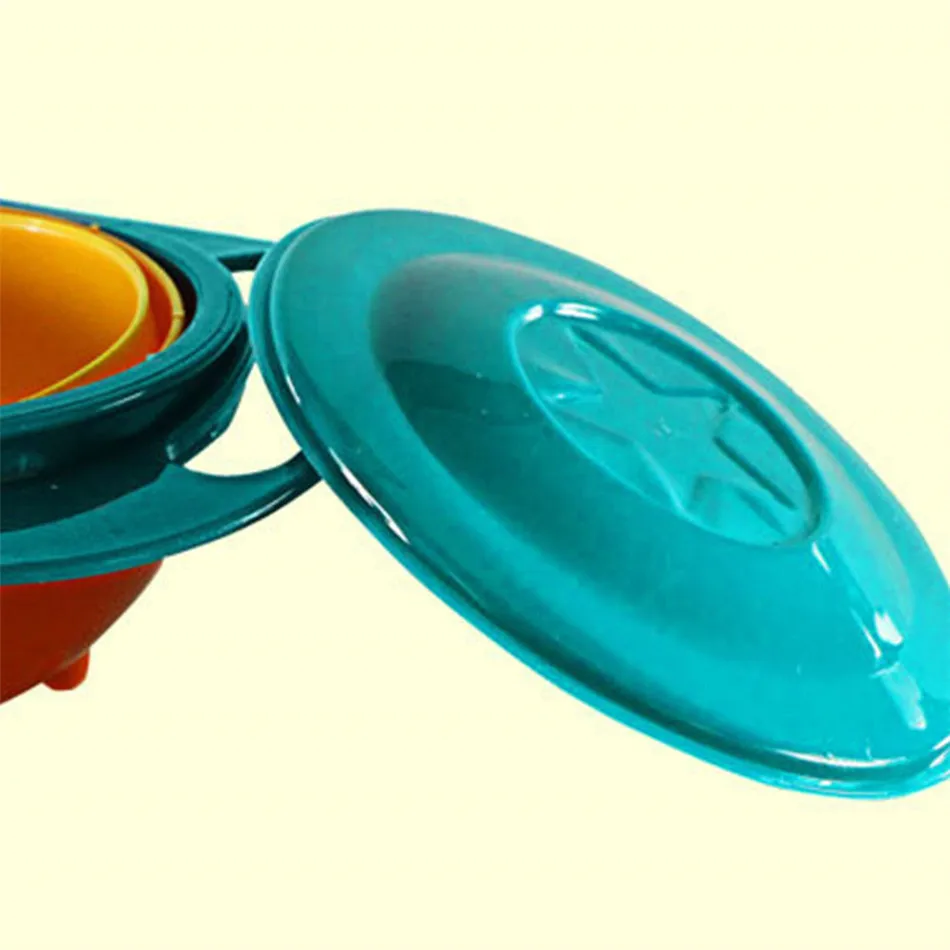 VOGVIGO Kūdikių Gyro Bowl 360degree Sukasi Ne išsiliejimas Išvengti Maisto Pereinanti Kūdikiams Vaikams Kūdikiams, Vaikiška Gyro Bowl