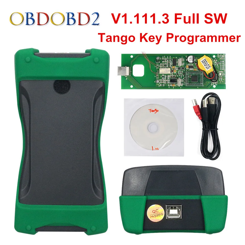 Naujausias Tango Raktas Programuotojas V1.111.3 OEM Tango Auto Raktas Programuotojas Su Visais Programinės įrangos Tango Programuotojas DHL Nemokamas Pristatymas