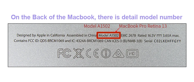 Matinis Raštas Viršelis Macbook Pro 13 