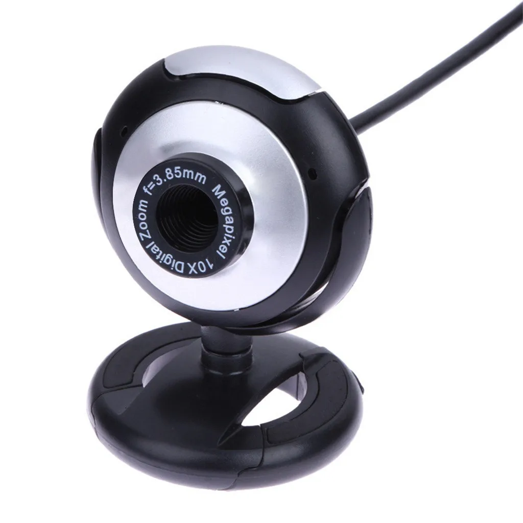 16 Megapikselių USB Kamera, Kamera Su Mic Night Vision Web Cam PC Nešiojamas HD Vaizdo Kamera