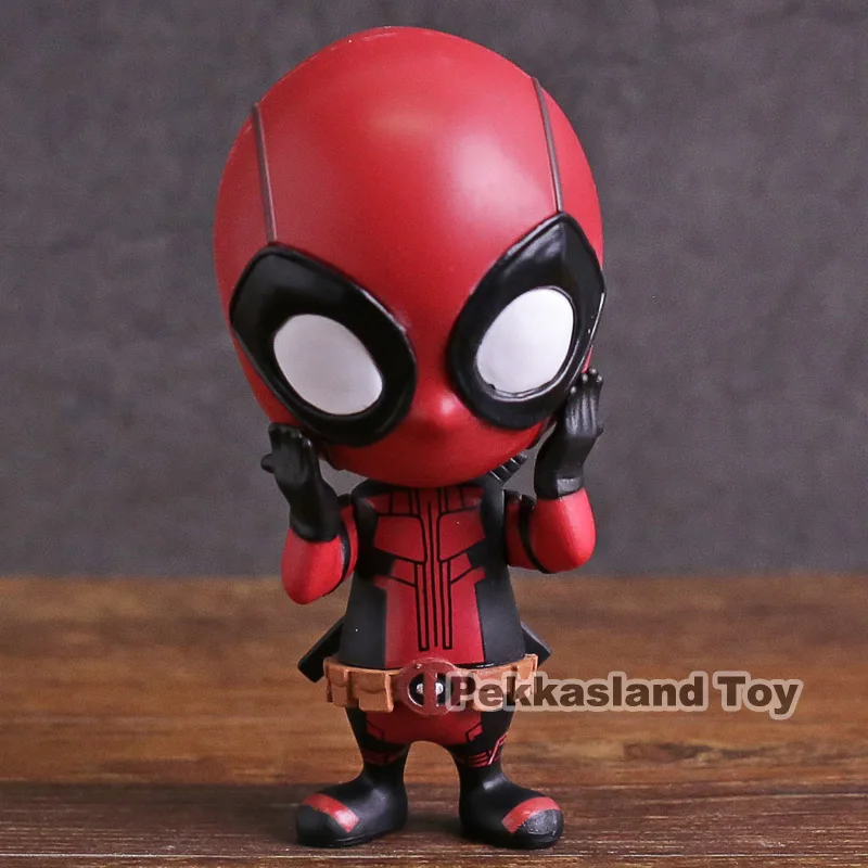 Karšto Žaislai Cosbaby Deadpool Mini PVC Veiksmų Skaičius, Kolekcines, Modelis Žaislas Bobble Head Lėlės
