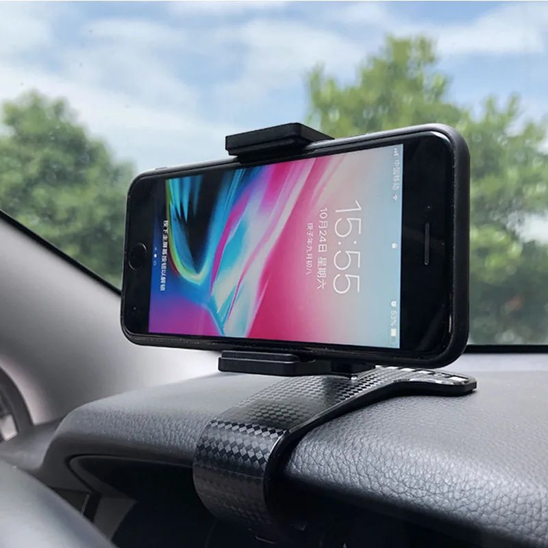 XMXCZKJ HUD Universalus Nėra Magnetinių Automobilio prietaisų Skydelyje Telefono Turėtojas 360° Pasukti Automobilį Įrašą GPS Telefono Laikiklis Iphone 8 11 Xiaomi 6 9