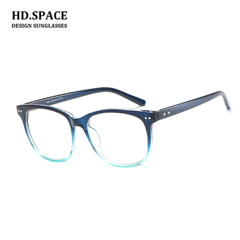 Trumparegis Akinių recepto akinius vyrams, moterims, Juodos ir mėlynos spalvos akiniai Trumparegystė Akinius laipsnį su dioptrijomis nuo -1.0~-6.0
