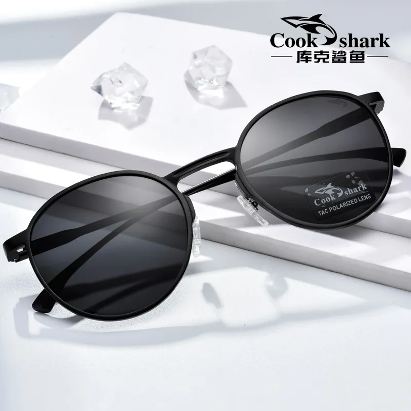 Cookshark akiniai nuo saulės vyrams ir moterims, poliarizuota akiniai nuo saulės mados retro vairavimo akiniai