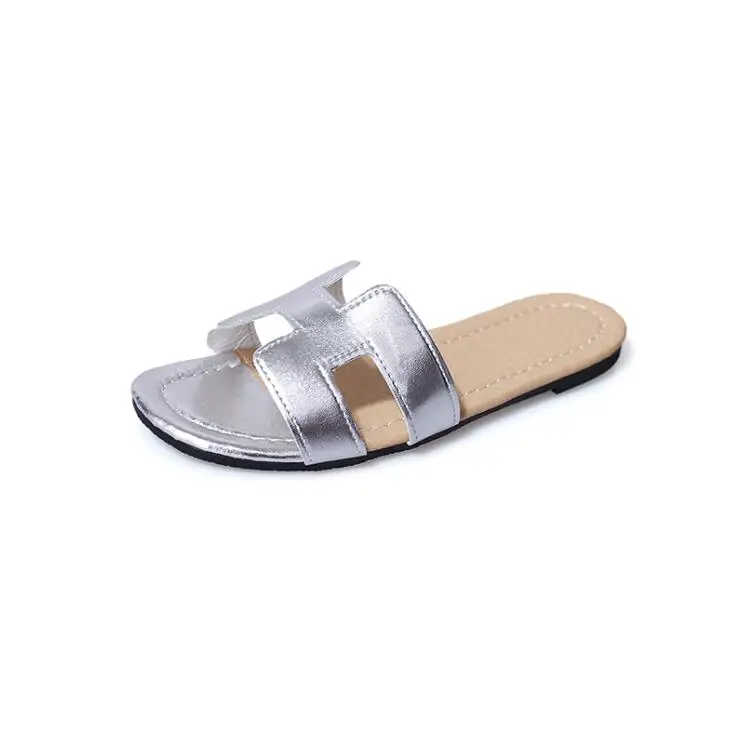 Sandalai moteriška vasaros mados korėjos versija, neslidžia išorinis dėvėti butas aukštakulniai sandalai sandalai ir šlepetės 2020 naujas paplūdimio avalynė