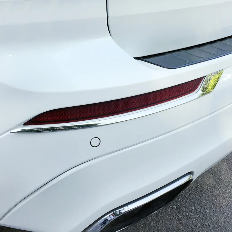 ABS Chrome Galinis Bamperis Rūko Šviesos Lempos Reflektorius, Apdailos Dangtelio Apdaila Volvo XC60 Priedai 2017 2018 2019 2020