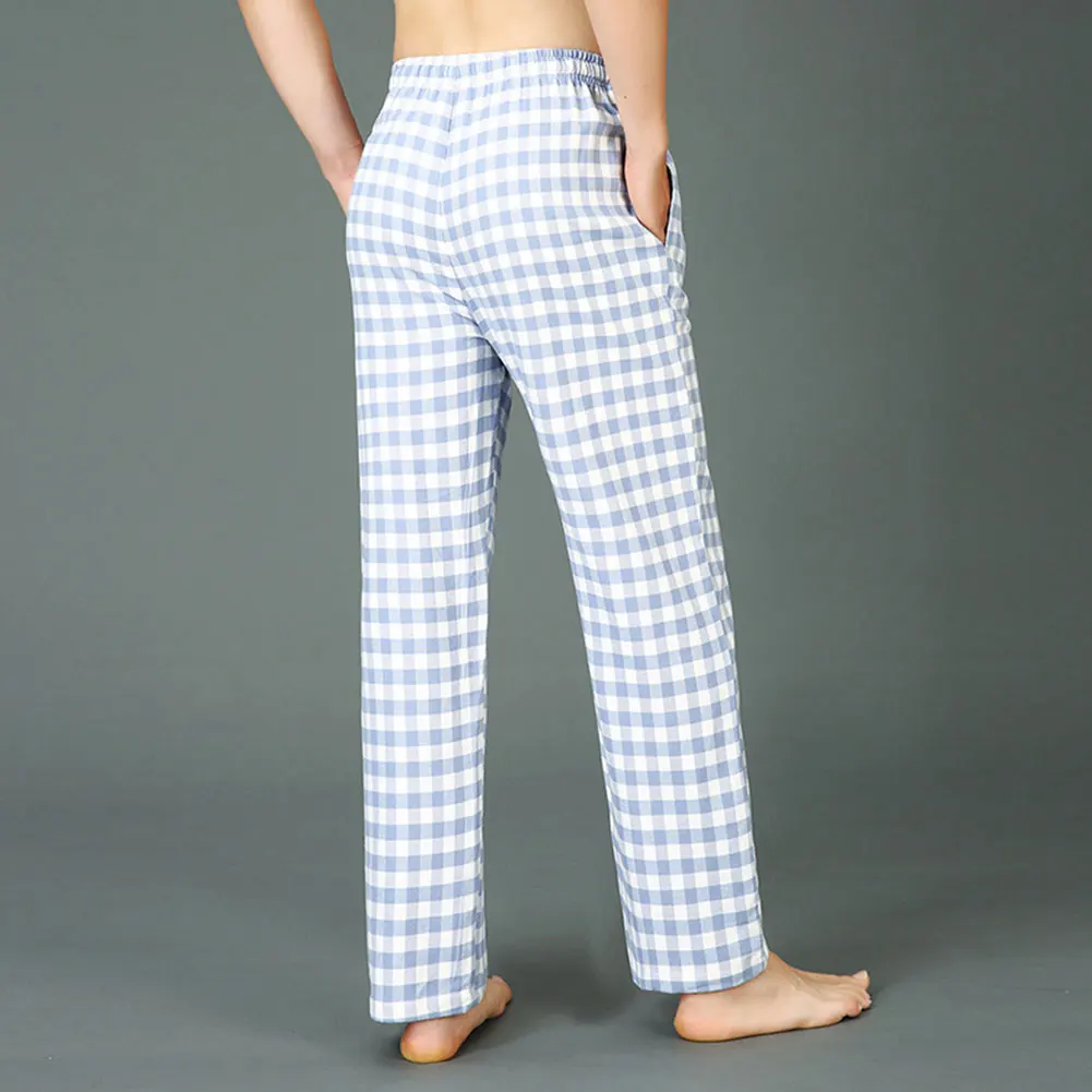 2020 Vyrų Medvilnės Pledas Miego Apačioje Rudens Žiemos Kelnės Slim Fitneso Pižama Ziajać Sleepwear Mens Pledas Miego Apačioje Hombre