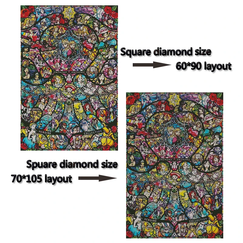 NAUJĄ Animacinį paveikslėlį, Diamond Siuvinėjimo PASIDARYK pats Rankdarbiams Diamond Tapybos Kryželiu Cirkonio Tapybos Namų Dekoro MH283