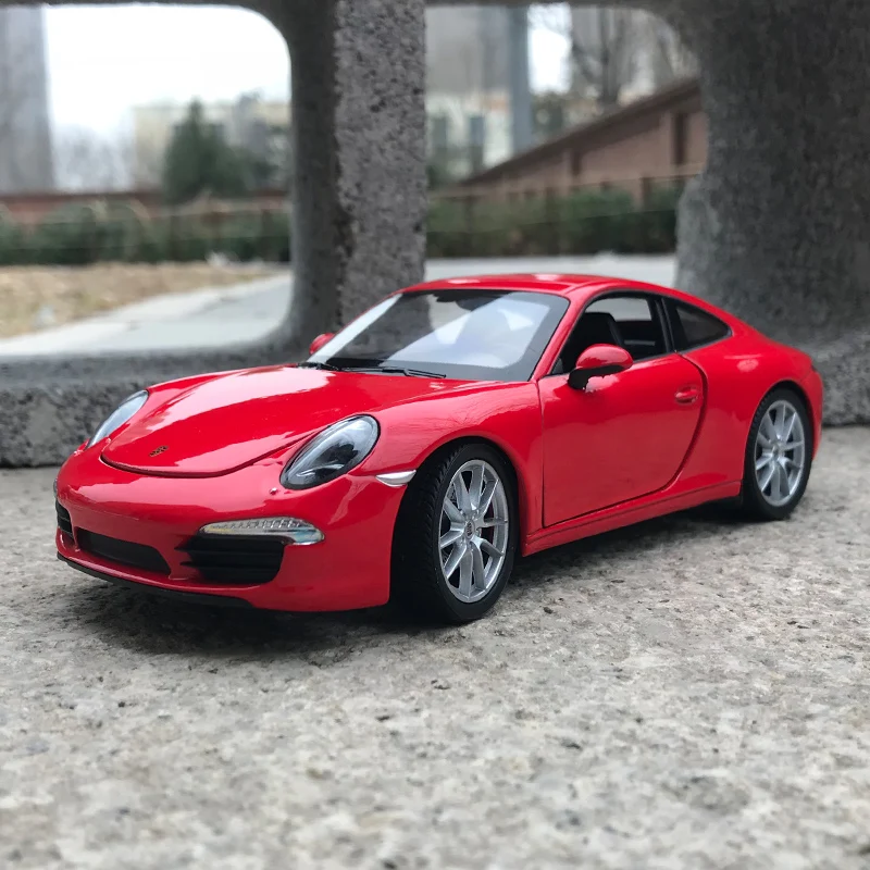 Welly 1:24 Porsche 911 CARRERA S lydinio automobilio modelį Diecasts & Žaislas Transporto priemonių, Rinkti dovanas Ne nuotolinio valdymo tipas transporto žaislas