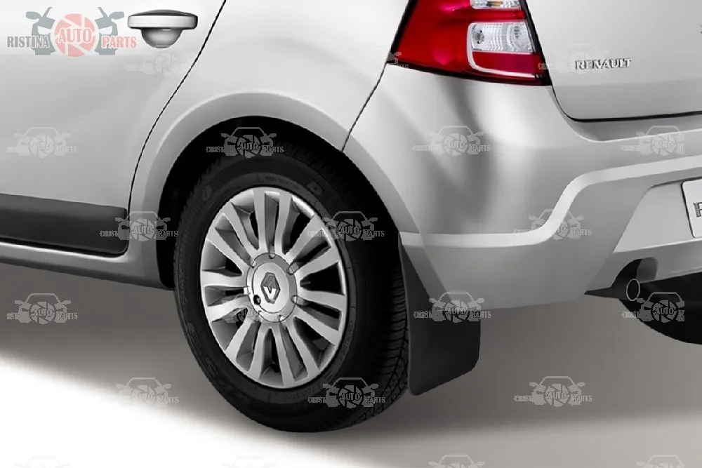 Automobilių purvo atvartais už Renault Sandero I 2009 m.~2013 mudflaps splash apsaugai purvo atvartu galinių purvasargių sparnas automobilių reikmenys purvo apsaugoti