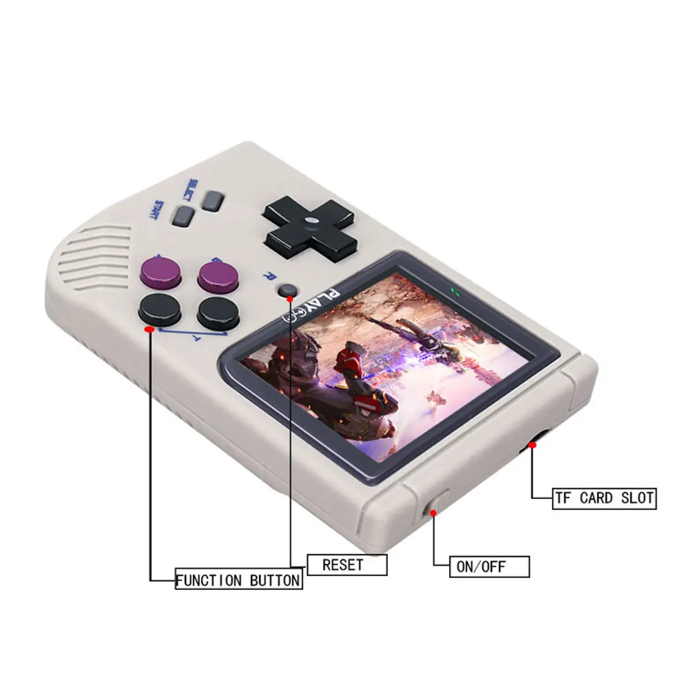 Delninis Žaidimų Konsolės Playgo konsolės emuliatorius, Pastatytas 1000 žaidimų konsolės žaidėjas Pažangos Išsaugoti/Įkelti simuliatorius 8GB