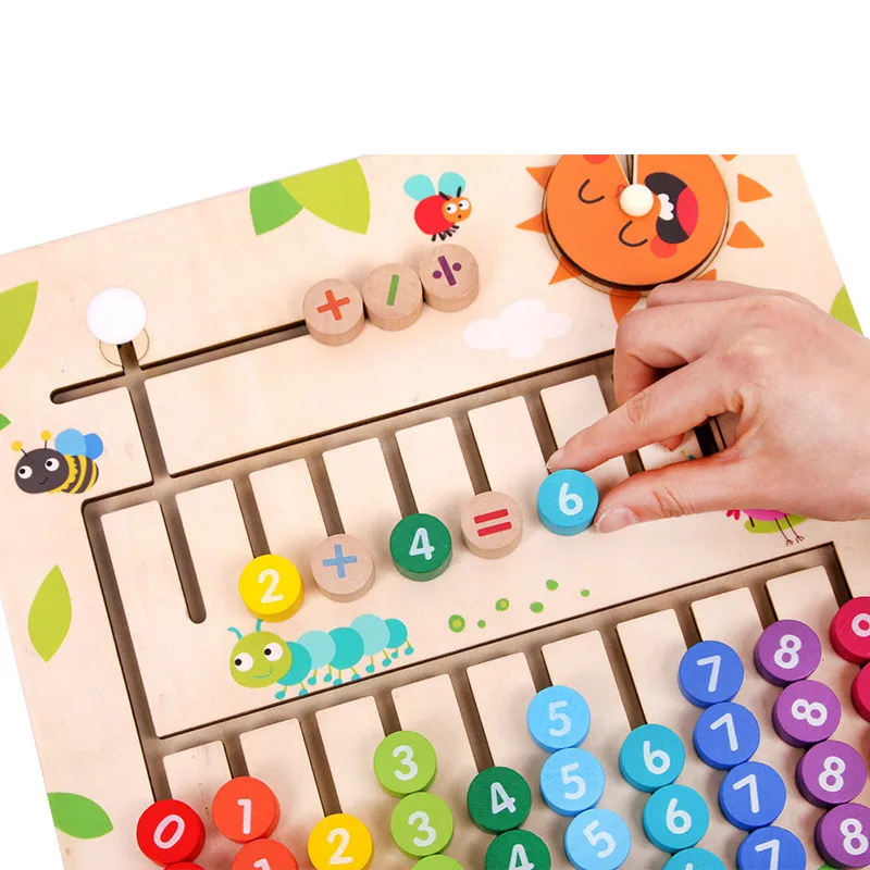 Ankstyvojo Vaikų Ugdymo Matematikos Nušvitimą Mokymo Pagalbos, Be To, Atimties Operacija Žaislas Skaitmeninis Rasti Pozicija Pažinimo Valdyba