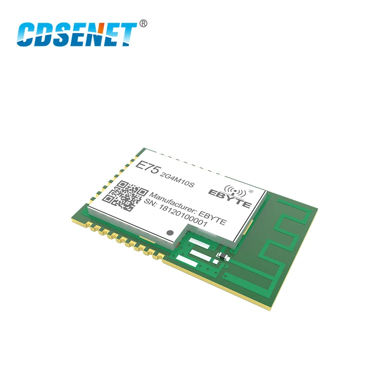 JN5169 Zigbee 2.4 GHz 10 mw Belaidis Siųstuvas-Imtuvas CDSENET E75-2G4M10S SMD 10dBm PCB IPEX 2.4 GHz rf signalų siuntimo ir priėmimo Modulis