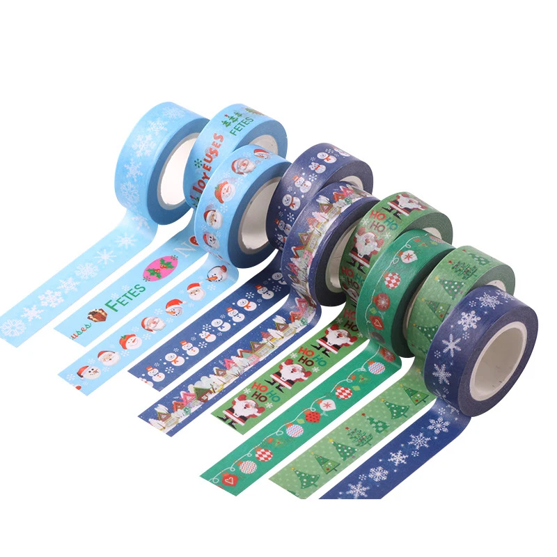 5vnt/Set Kalėdų Washi Tape Rinkinys 