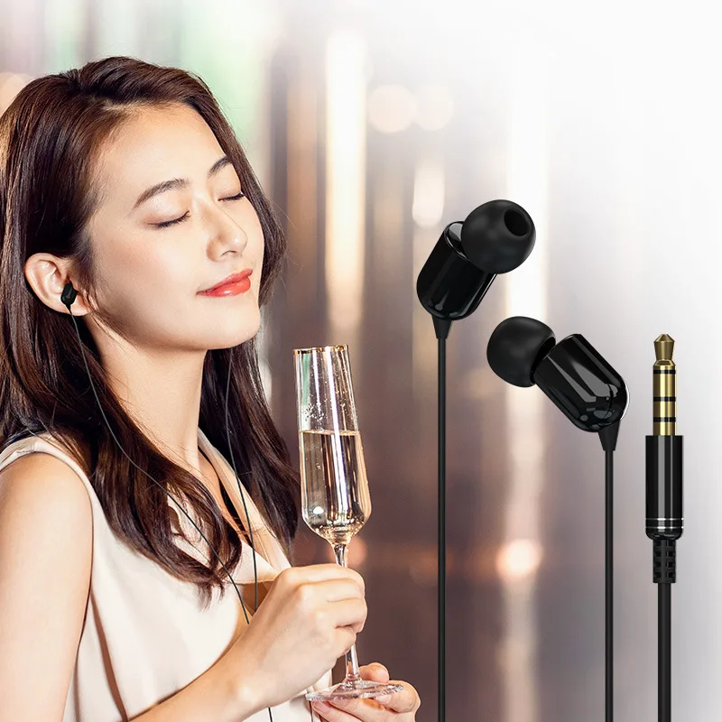 3M Ilgio In-ear Ausinės, karaoke Dainos, Super Bass Stereo Ausinės su Mikrofonu Metalo 3.5 mm, iPhone /Telefonas Eiti pro MP4