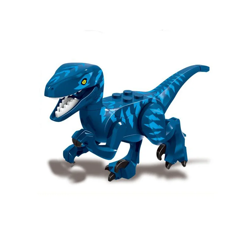 9Pcs Juros periodo Dinozaurų Gyvūnų Pasaulyje Spinosaurus Velociraptor Tyrannosaurus Rex 