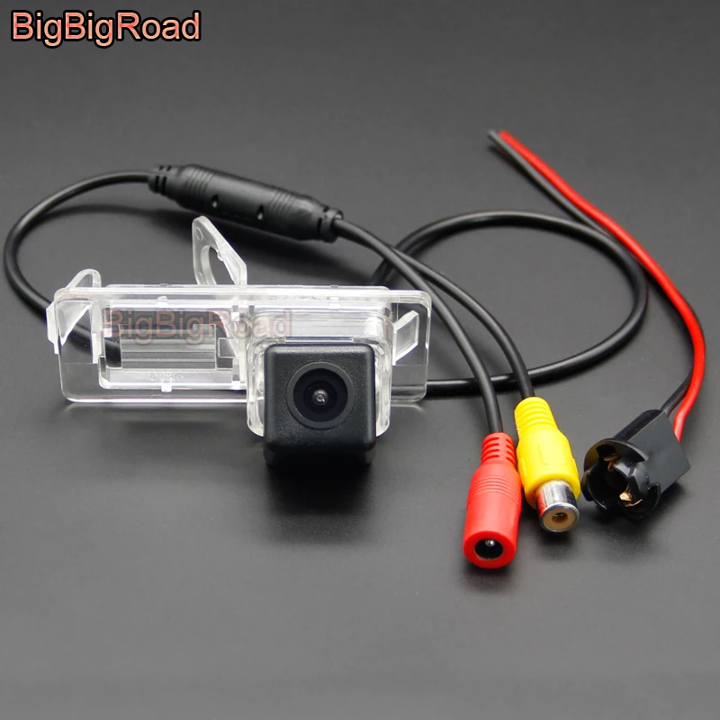 BigBigRoad Transporto priemonės Belaidžio Galinio vaizdo Parkavimo Kamera HD spalvoto Vaizdo Vandeniui Už 