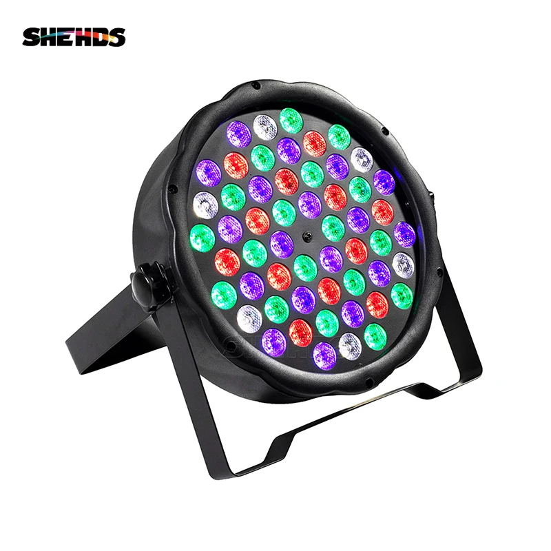SHEHDS LED 7x18W RGBWA+UV Par Šviesos DMX512 6in1 Scenos Šviesos Plovimo Poveikis DJ Disco 54x3W 12x3W Mini Led 10W Spotlighting