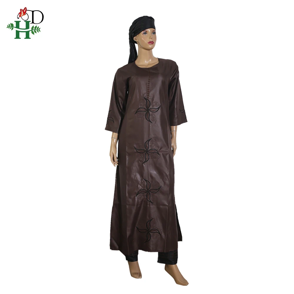 H&D, moterų plius dydis suknelė afrikos drabužiai moterims, suknelės ziajać šalikas kostiumas 3 gabalus įjungti tradicinį pietų afrikos suknelė S2950