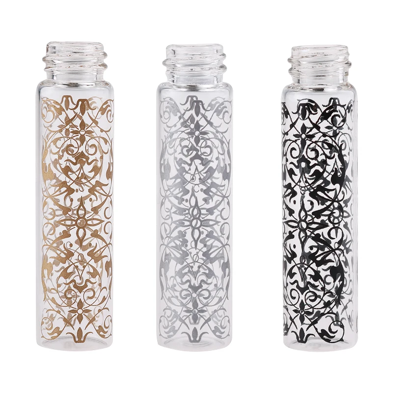 Didmeninė 5ML Spausdinimo Parfum Kelionės Purškimo Butelį Kvepalai Nešiojamų Tuščias Kosmetikos Konteineriai Su Aliuminio Spray