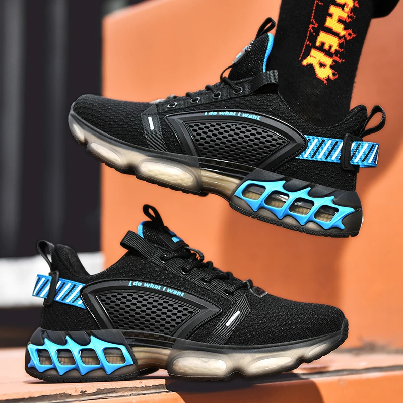Vyriški laisvalaikio bateliai plius aksomo akių lauko sportiniai bateliai oro pagalvės batai butas batai mokymo bėgimo bateliai Zapatos De Hombre