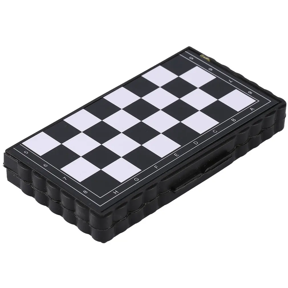 1set Mini Šachmatų Lankstymo Magnetinio Plastiko šachmatų lentos stalo Žaidimas Nešiojamų Vaikas Žaislas