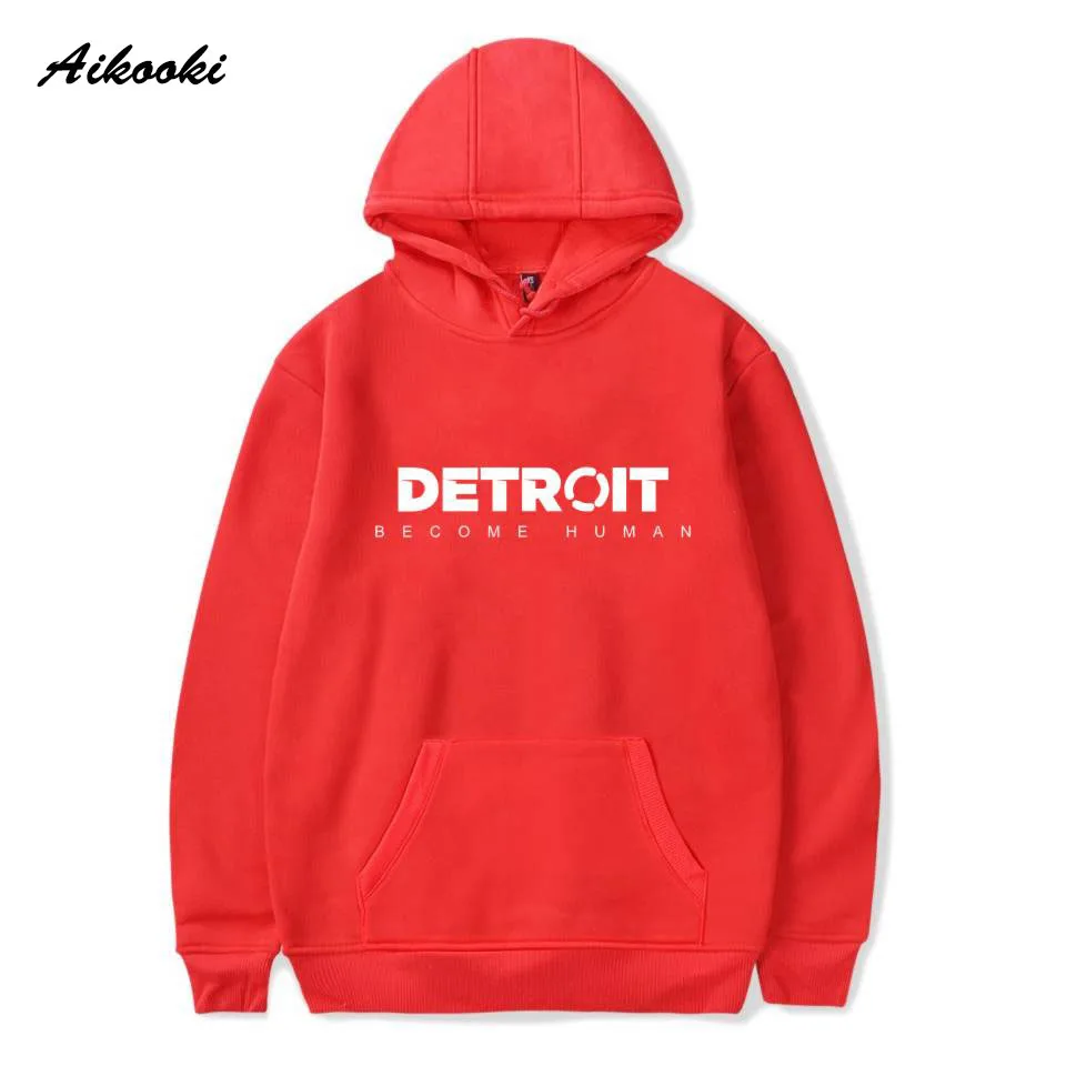 Naujas Detroitas Tapo Žmogaus Hoodies Vyrų/Moterų Rudens Žiemos Hip-Hop Berniukų/Mergaičių 3D Spausdinimo KARA Detroit Polluvers Viršūnes Visas rungtynes