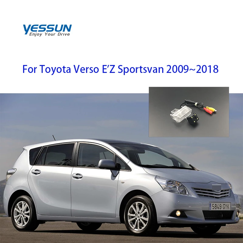 Yessun Specialių Automobilių Galinio vaizdo Atvirkštinio atsarginė Kamera galinio vaizdo stovėjimo Toyota Verso E ' Z Sportsvan 2009 m.~2018