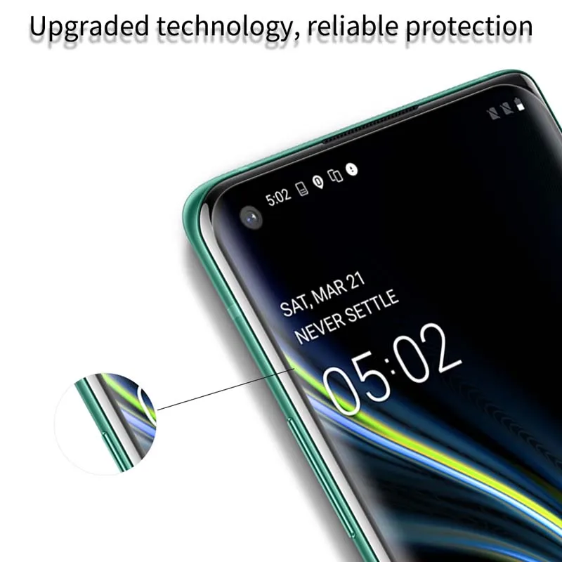 Už OnePlus 8 Stiklas Nillkin 3D DS+MAX Screen Protector for OnePlus 8 Pro 