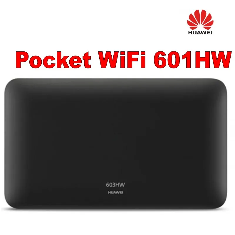 Atrakinta Huawei 601hw 4G LTE Mobiliojo ryšio wifi Hotspot Belaidis Maršrutizatorius