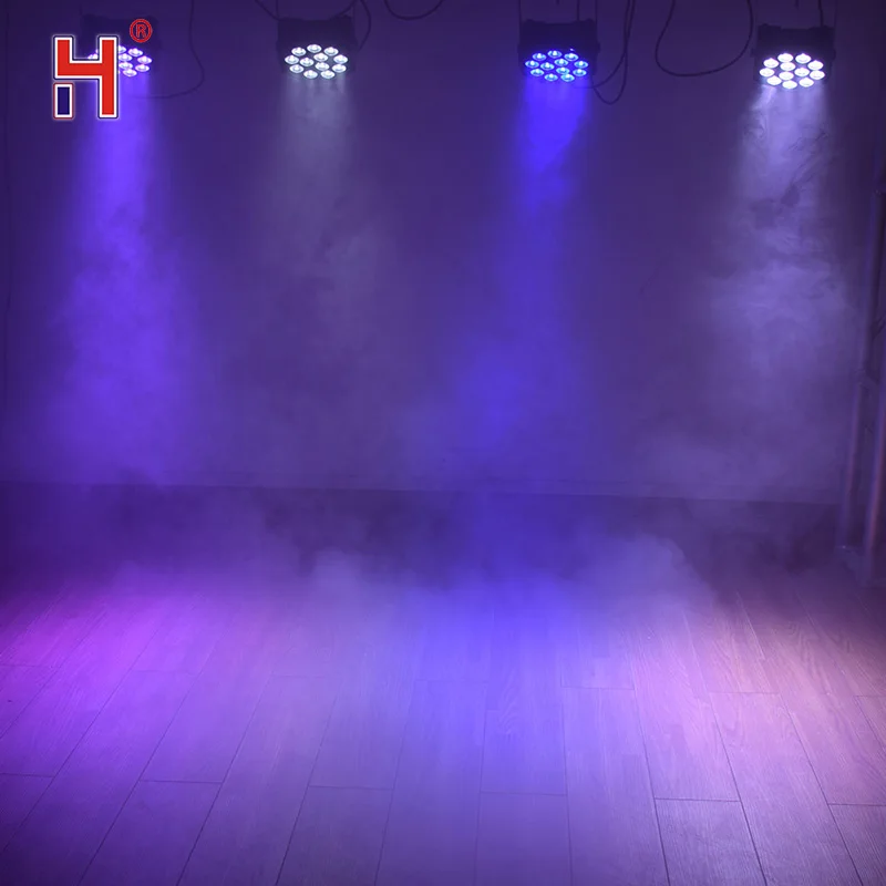 Par LED DMX Scenos Šviesos 12X12W Lyra Plauti Butas Lemputė Su Garso Efektas RGBW, Disco Party Dj Club Bar Rodyti