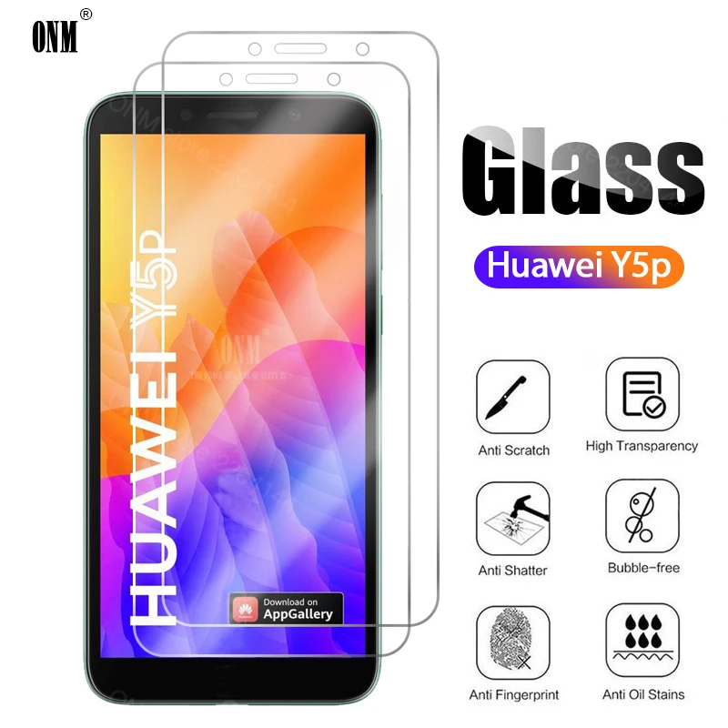 10vnt y5p Grūdintas Stiklas Huawei Y5p Ekrano apsaugos Huawei Y5p Apsauginės Stiklo Plėvelės