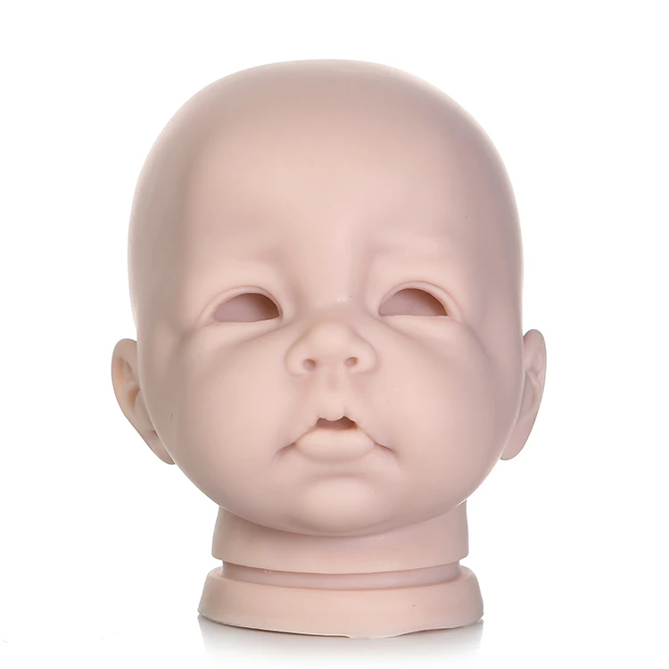 Minkšto Silikono vinilo Reborn baby Doll Rinkiniai 19 colių pusė audiniu ir silikono kūno unpainted rinkinys nebaigtų 