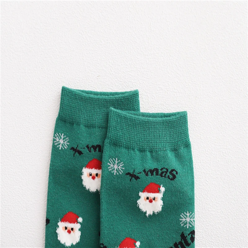 2020New 1 pak 4 porų 200 adatų Kalėdų Briedžių Vyresnio amžiaus laišką kojinės atsitiktinis mielos ponios medvilninių kojinių parduotuvė vadovas rekomenduojama