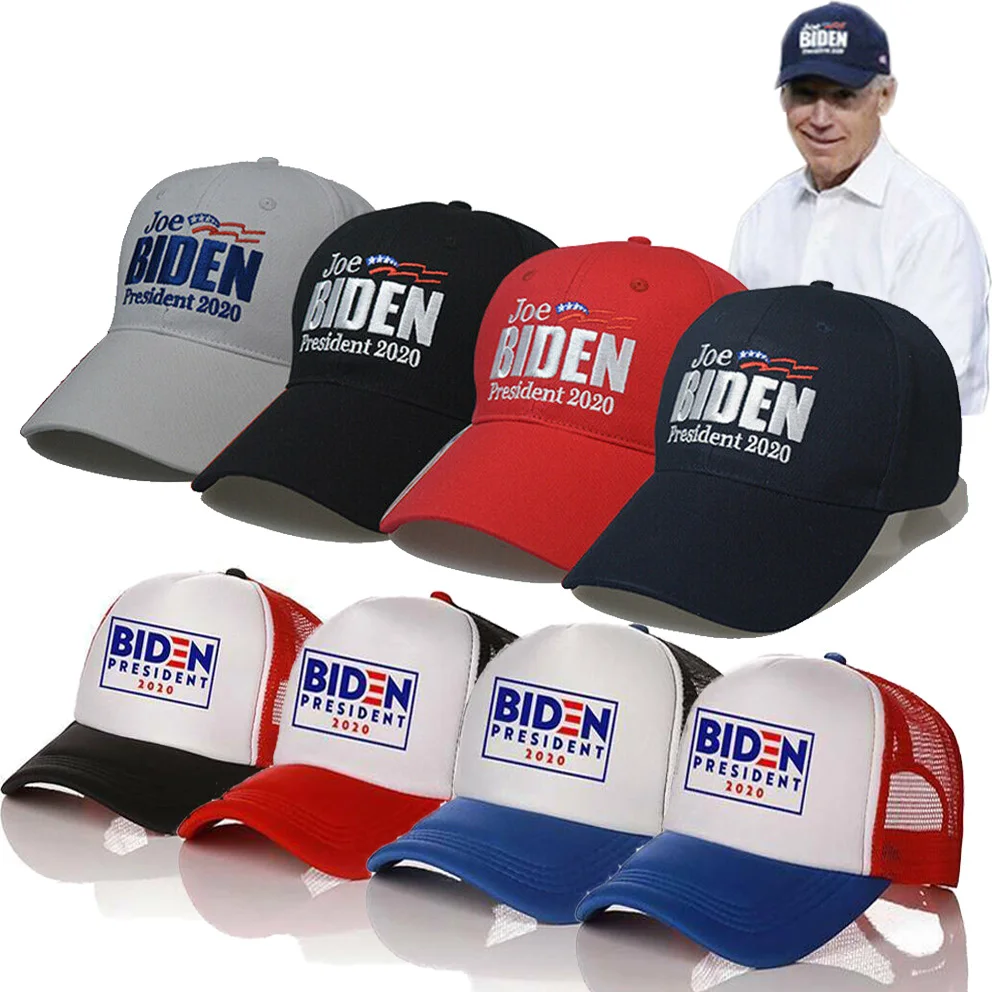 Balsuoti Joe Bidenas 2020 Rinkimų Beisbolo Kepuraitę Vyrai Moterys Trucker Skrybėlės Mados Reguliuojamas Beisbolo Kepuraitę